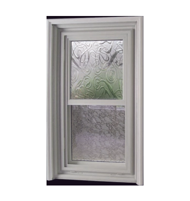 Double hung window with 5/8” brickmould — product illustration